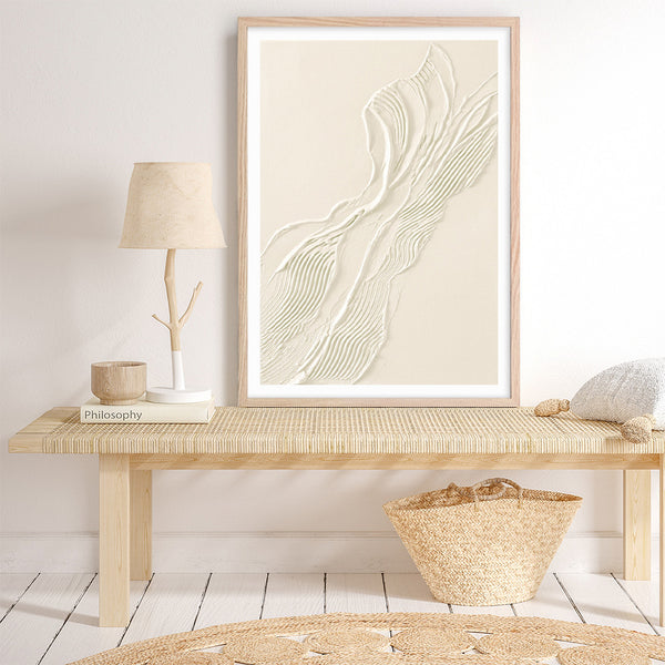 Beige Heritage Art Print