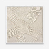 Sand Shadows (Square) Art Print