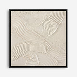 Sand Shadows (Square) Canvas Print