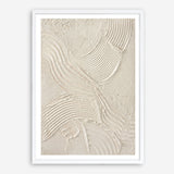 Sand Shadows Art Print