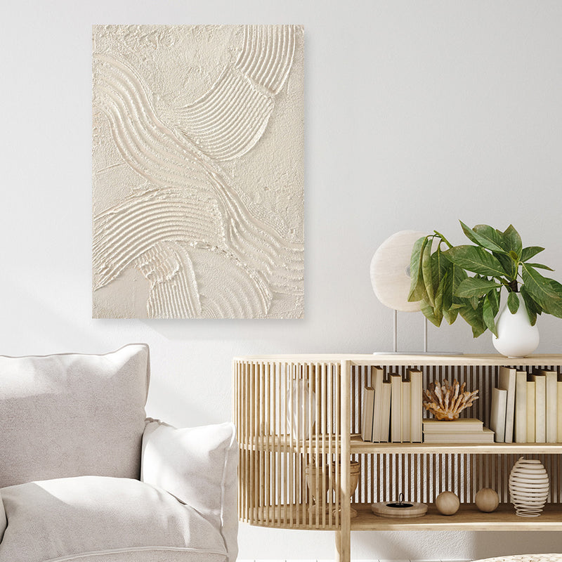 Sand Shadows Canvas Print