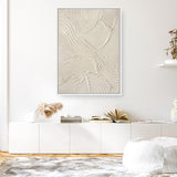 Sand Shadows Canvas Print