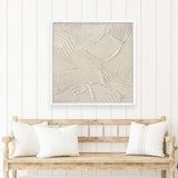 Sand Shadows (Square) Art Print