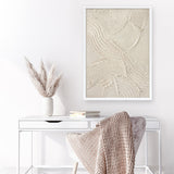 Sand Shadows Art Print