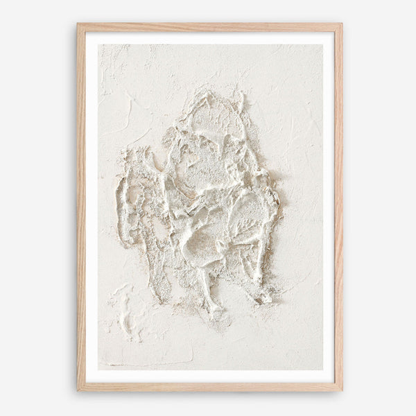 White Beach Art Print