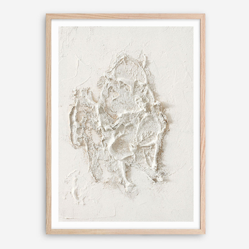 White Beach Art Print