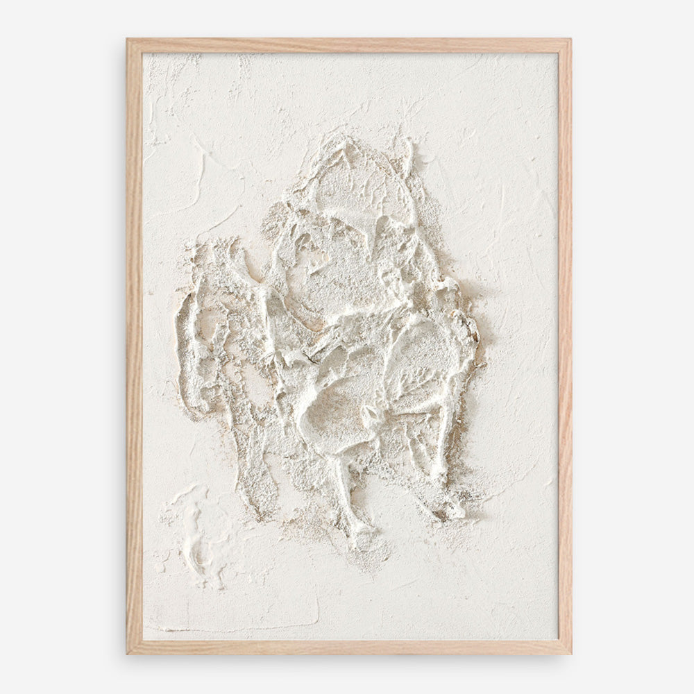 White Beach Art Print