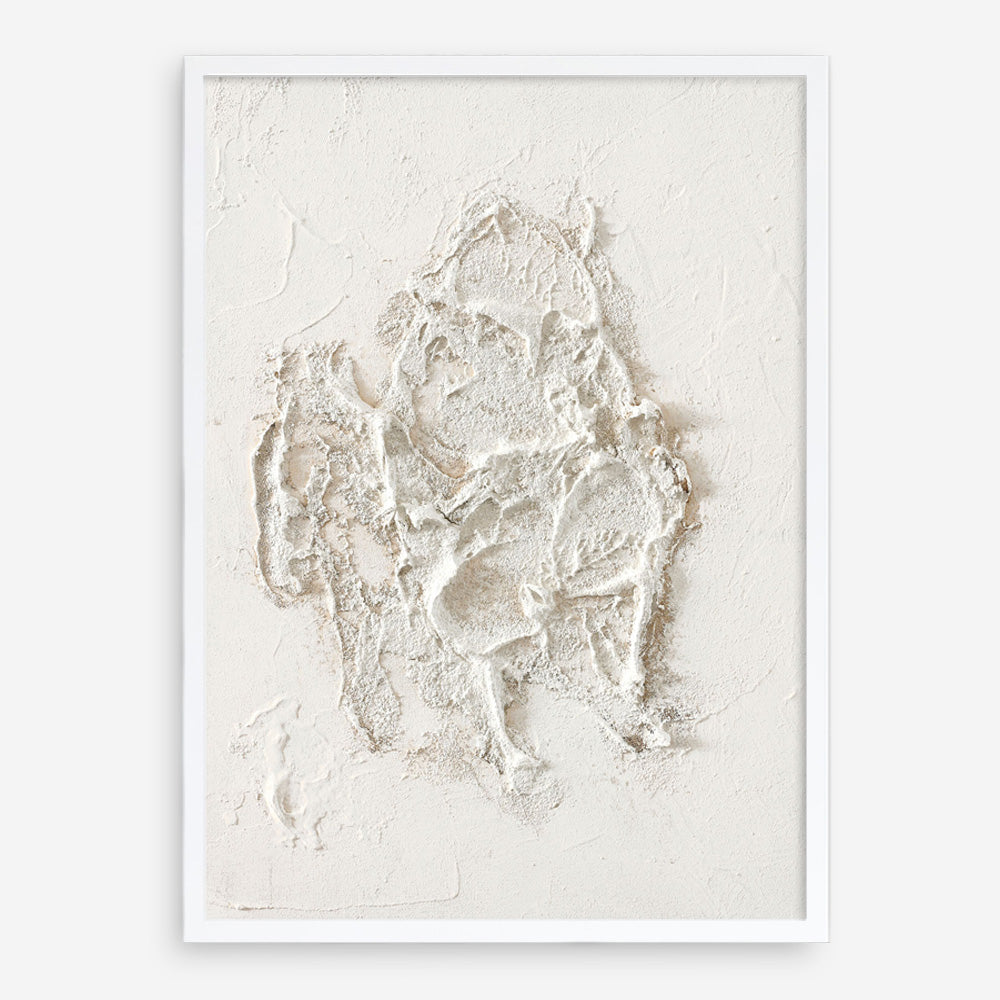 White Beach Art Print