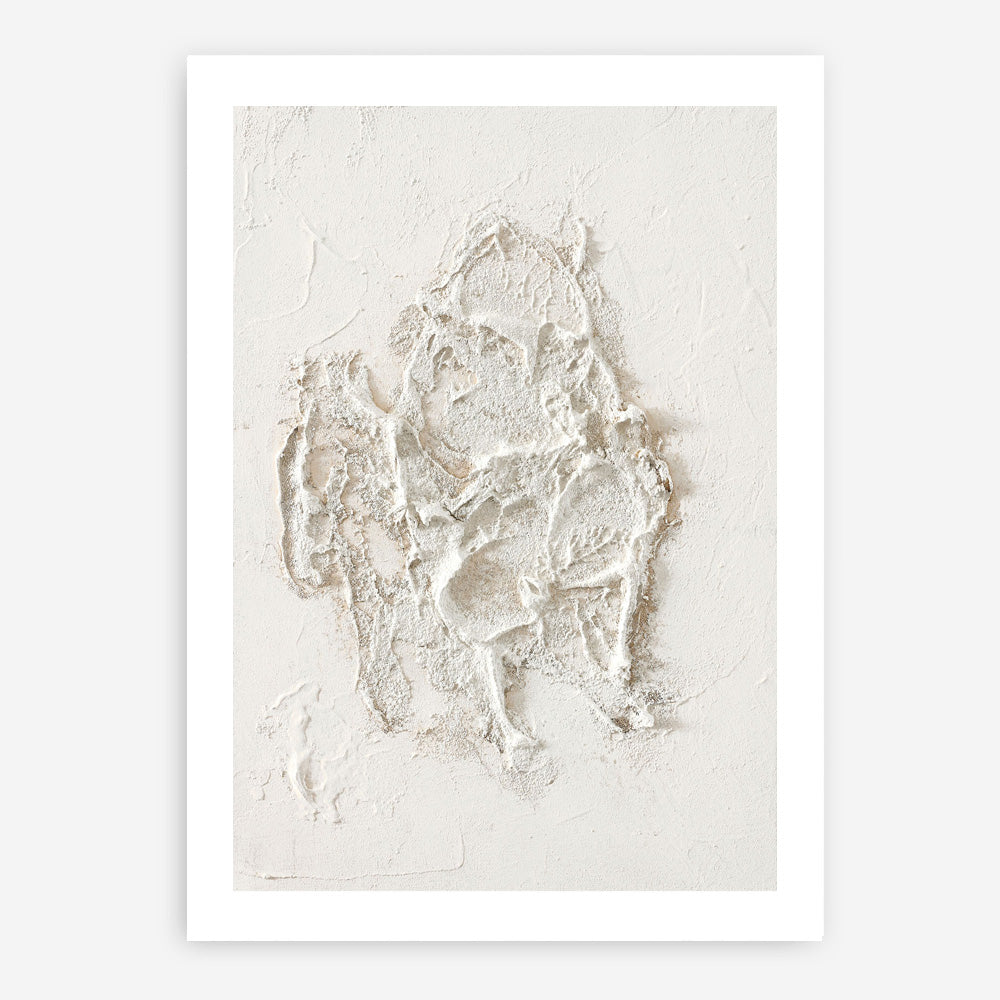 White Beach Art Print