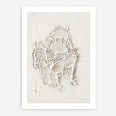 White Beach Art Print
