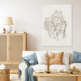 White Beach Canvas Print