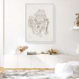 White Beach Canvas Print