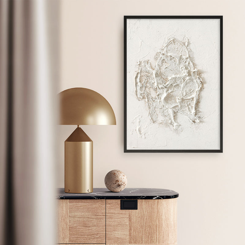 White Beach Art Print