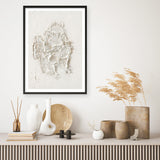 White Beach Art Print