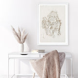 White Beach Art Print