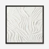 White Dune (Square) Art Print