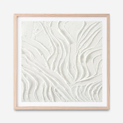 White Dune (Square) Art Print