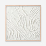 White Dune (Square) Art Print