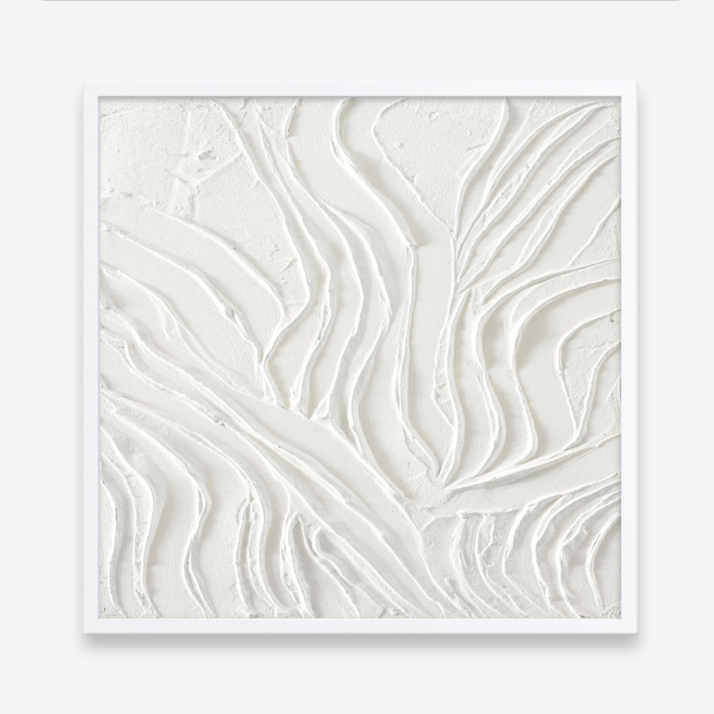 White Dune (Square) Art Print