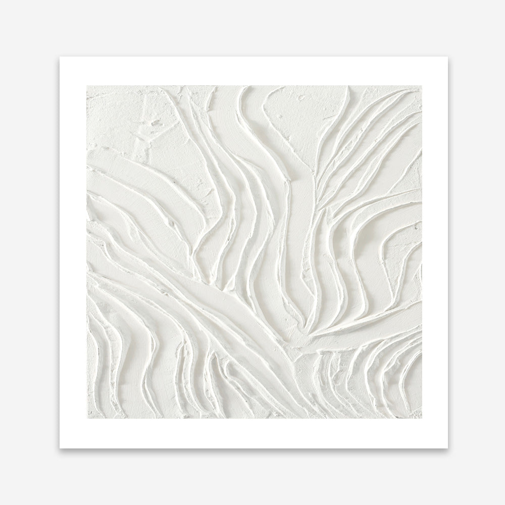 White Dune (Square) Art Print
