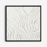 White Dune (Square) Canvas Print