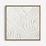 White Dune (Square) Canvas Print
