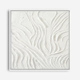 White Dune (Square) Canvas Print