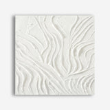 White Dune (Square) Canvas Print