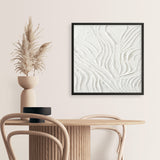 White Dune (Square) Art Print