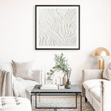 White Dune (Square) Art Print