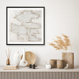 White Rock (Square) Art Print