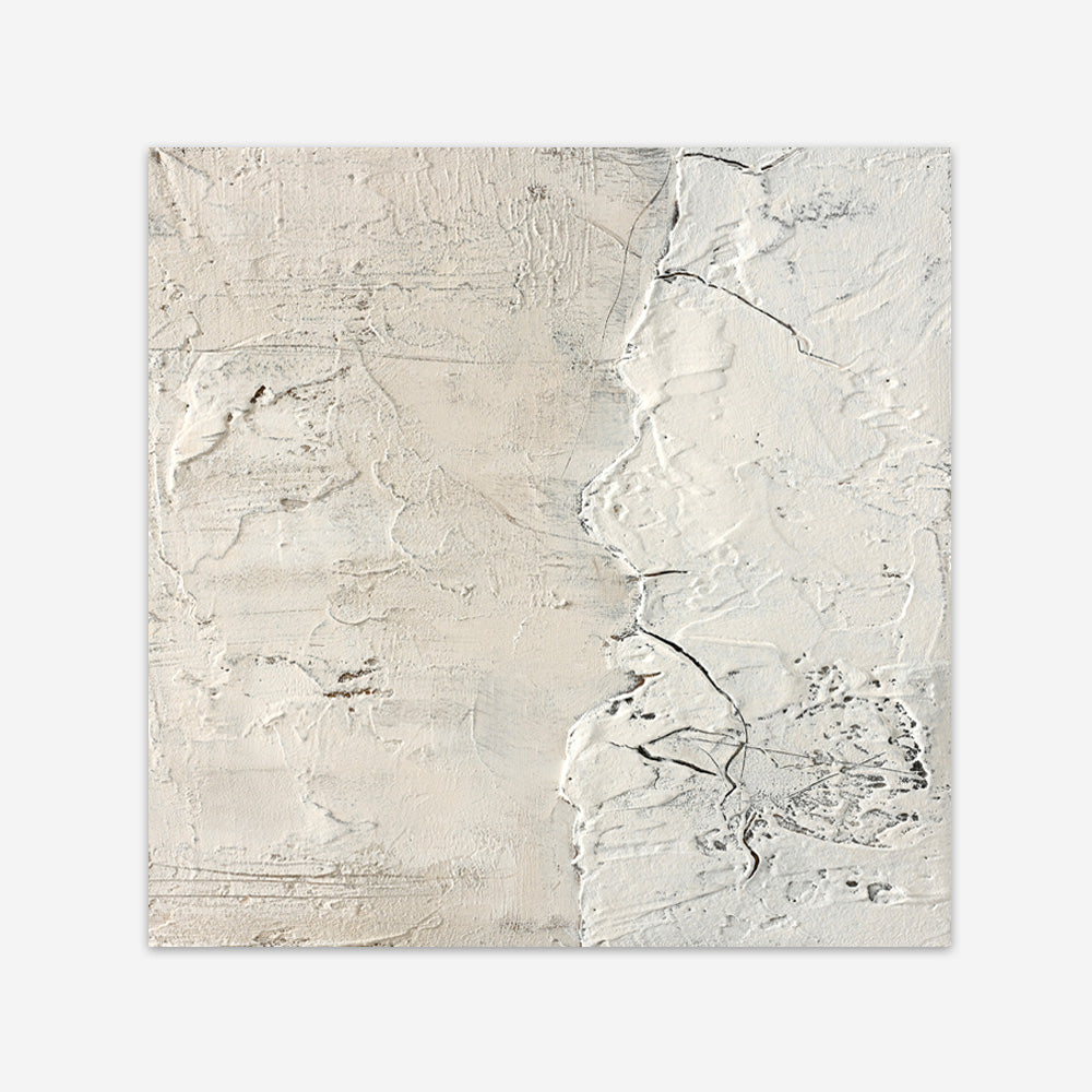 White Surface (Square) Art Print