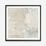 White Surface (Square) Art Print