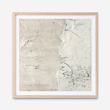 White Surface (Square) Art Print