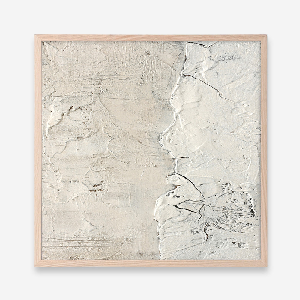 White Surface (Square) Art Print