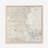 White Surface (Square) Art Print