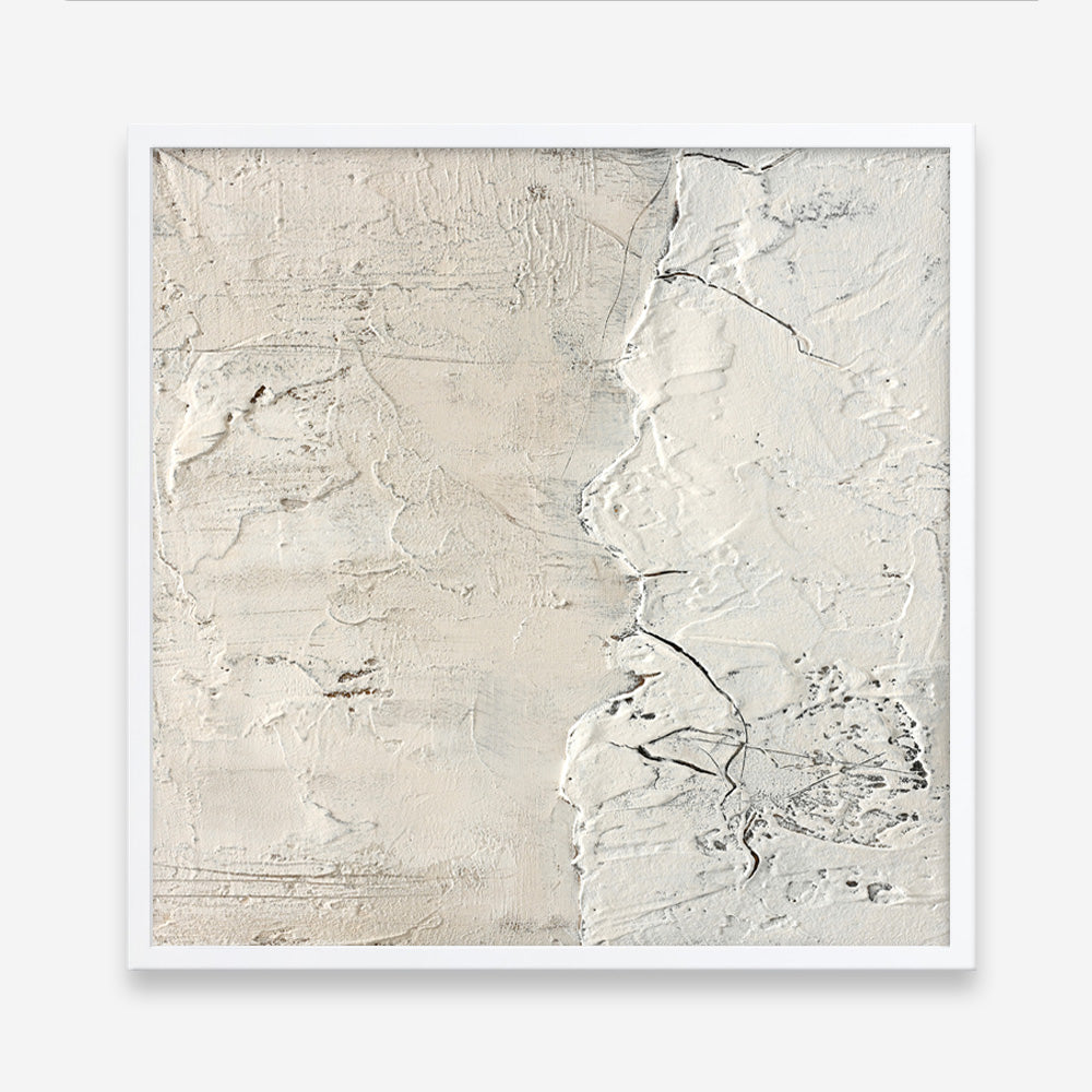 White Surface (Square) Art Print
