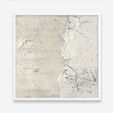 White Surface (Square) Art Print