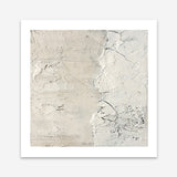 White Surface (Square) Art Print