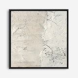 White Surface (Square) Canvas Print