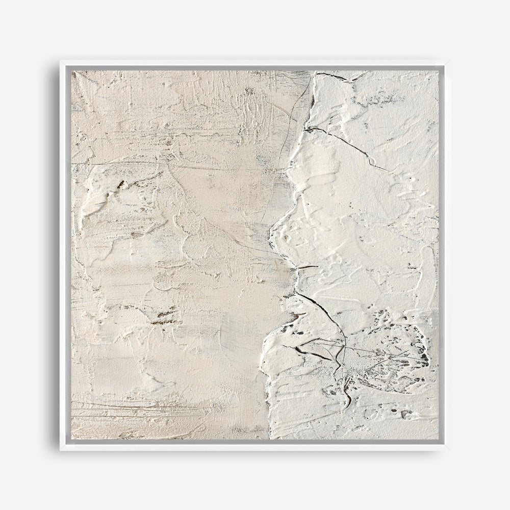 White Surface (Square) Canvas Print