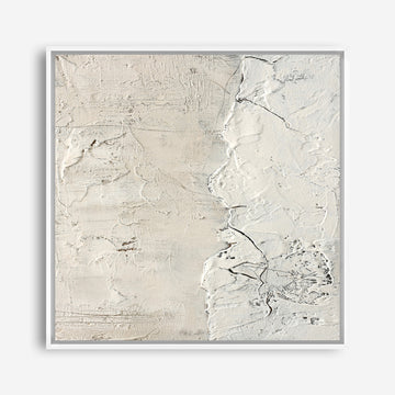 White Surface (Square) Canvas Wall Art Print