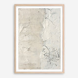 White Surface Art Print
