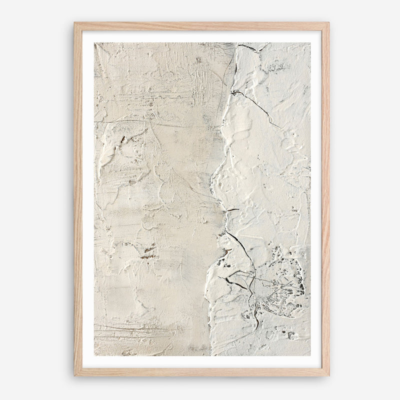 White Surface Art Print