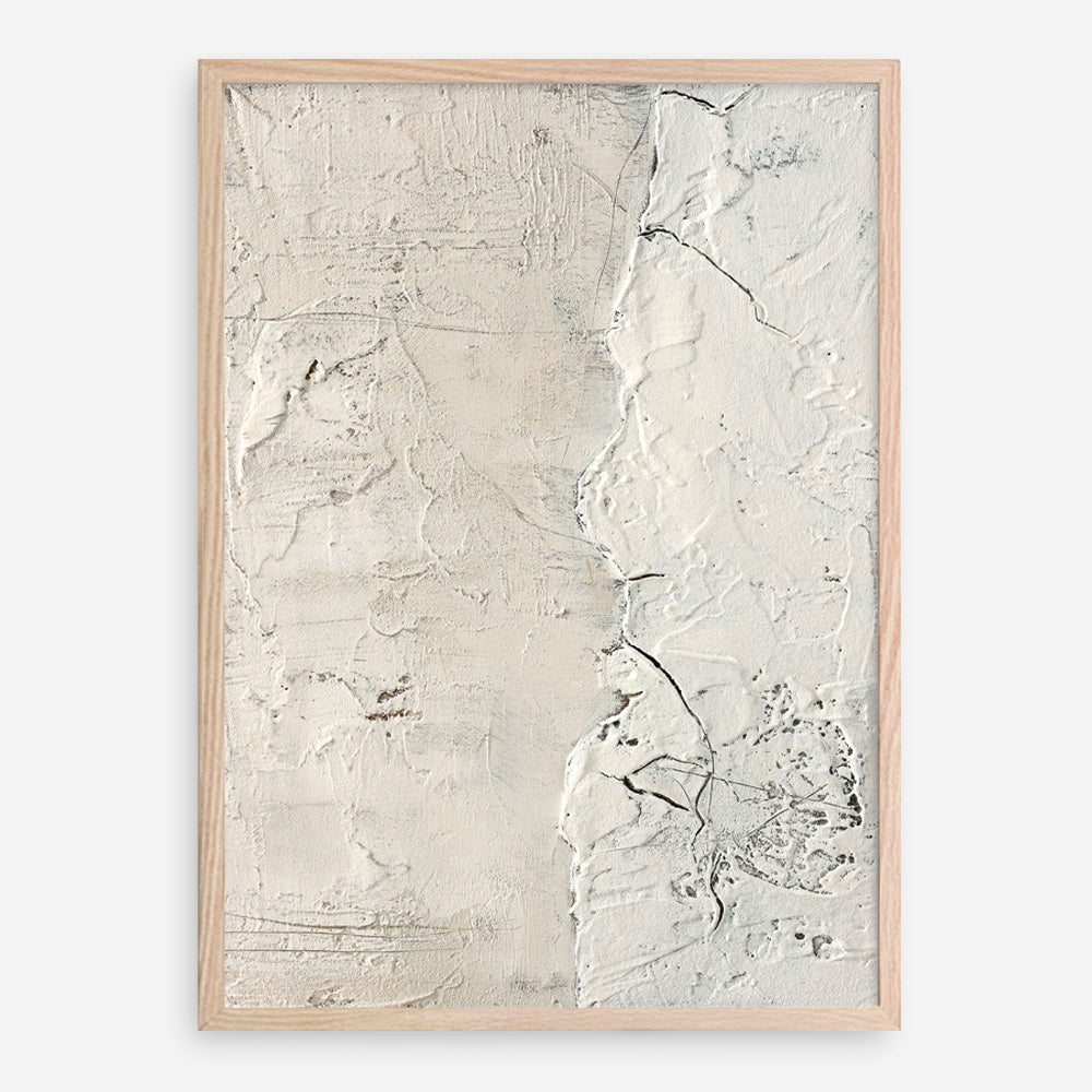 White Surface Art Print