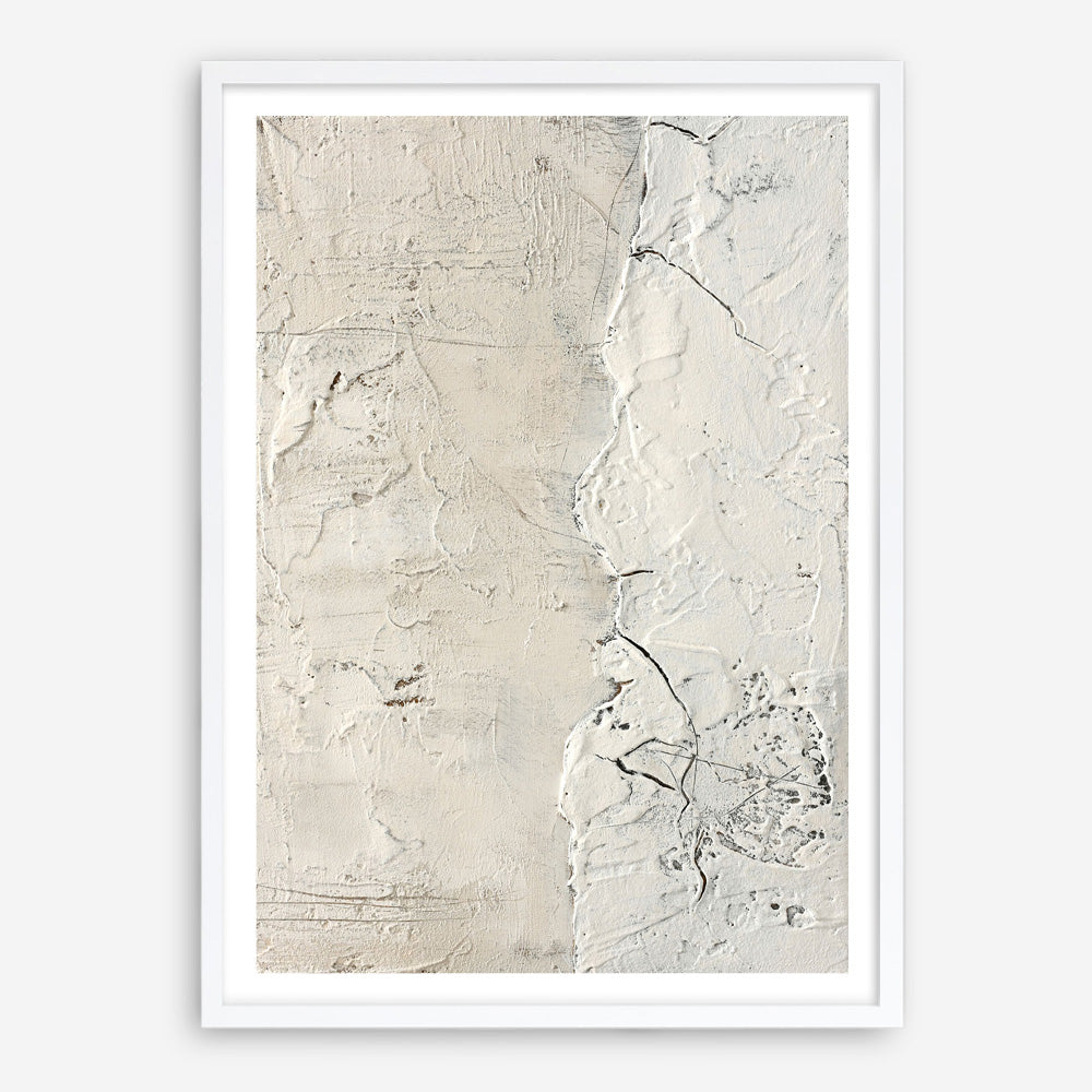 White Surface Art Print