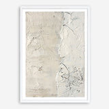 White Surface Art Print