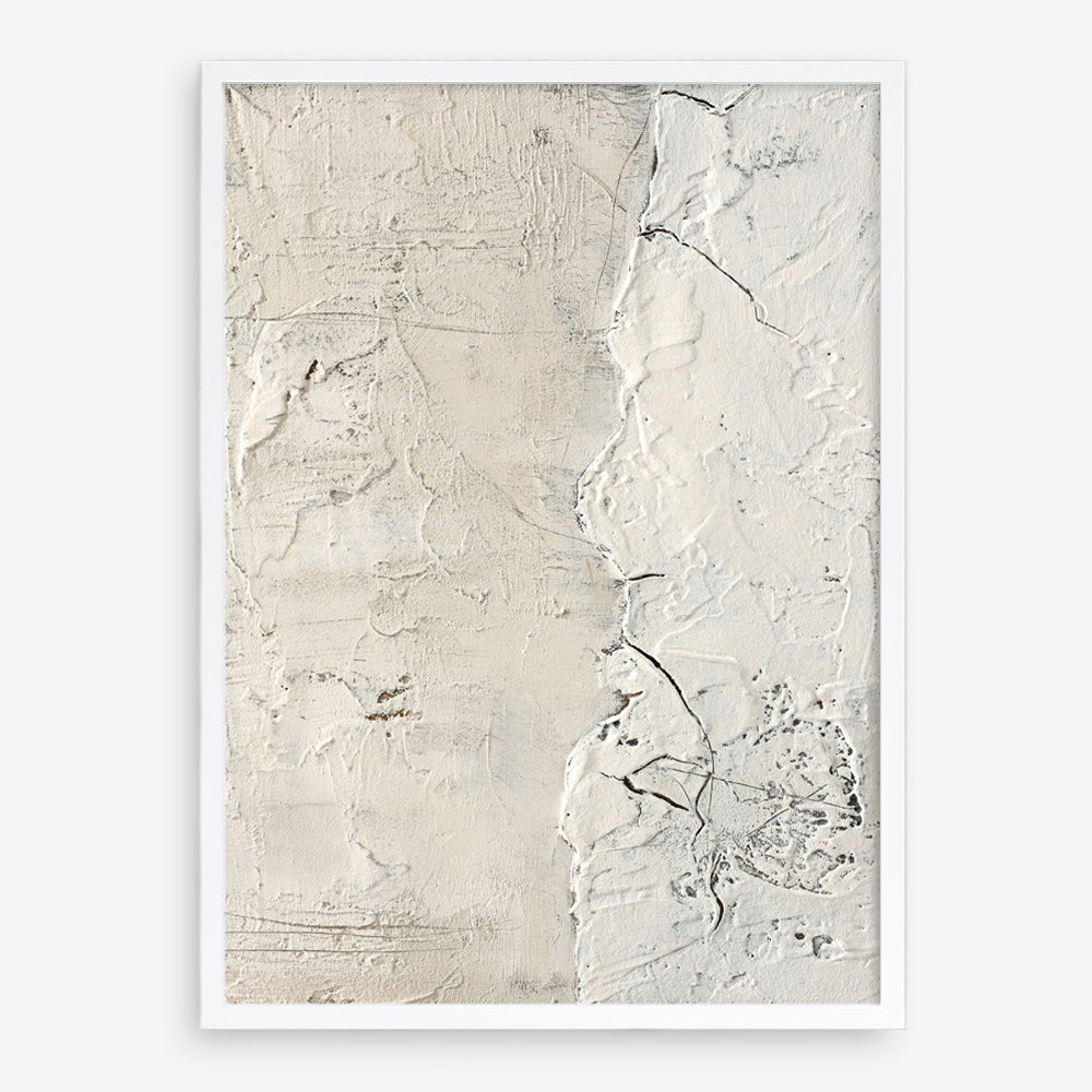 White Surface Art Print