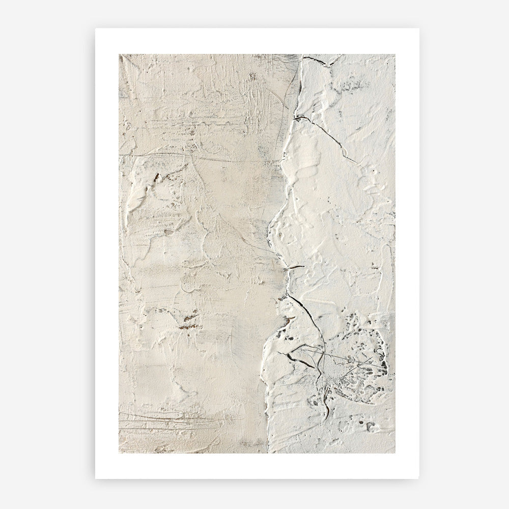 White Surface Art Print