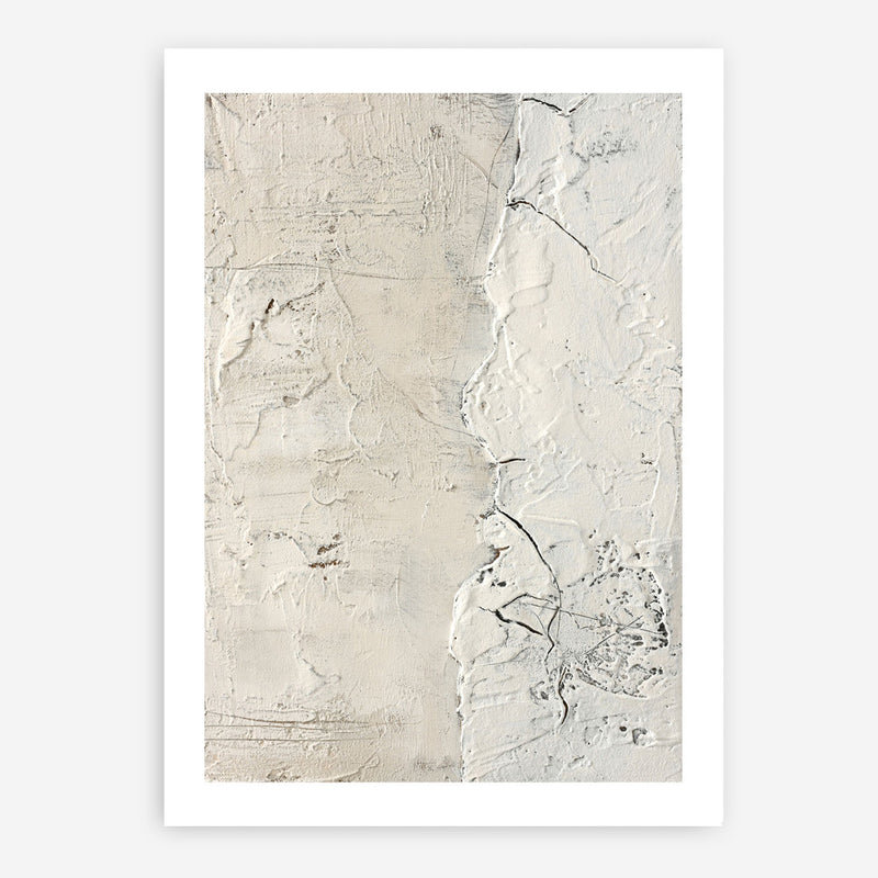 White Surface Art Print